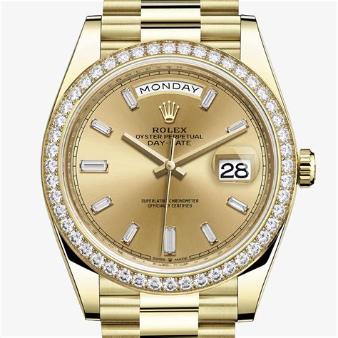 price rolex day-date yellow gold automatic new|rolex day date 40 prices.